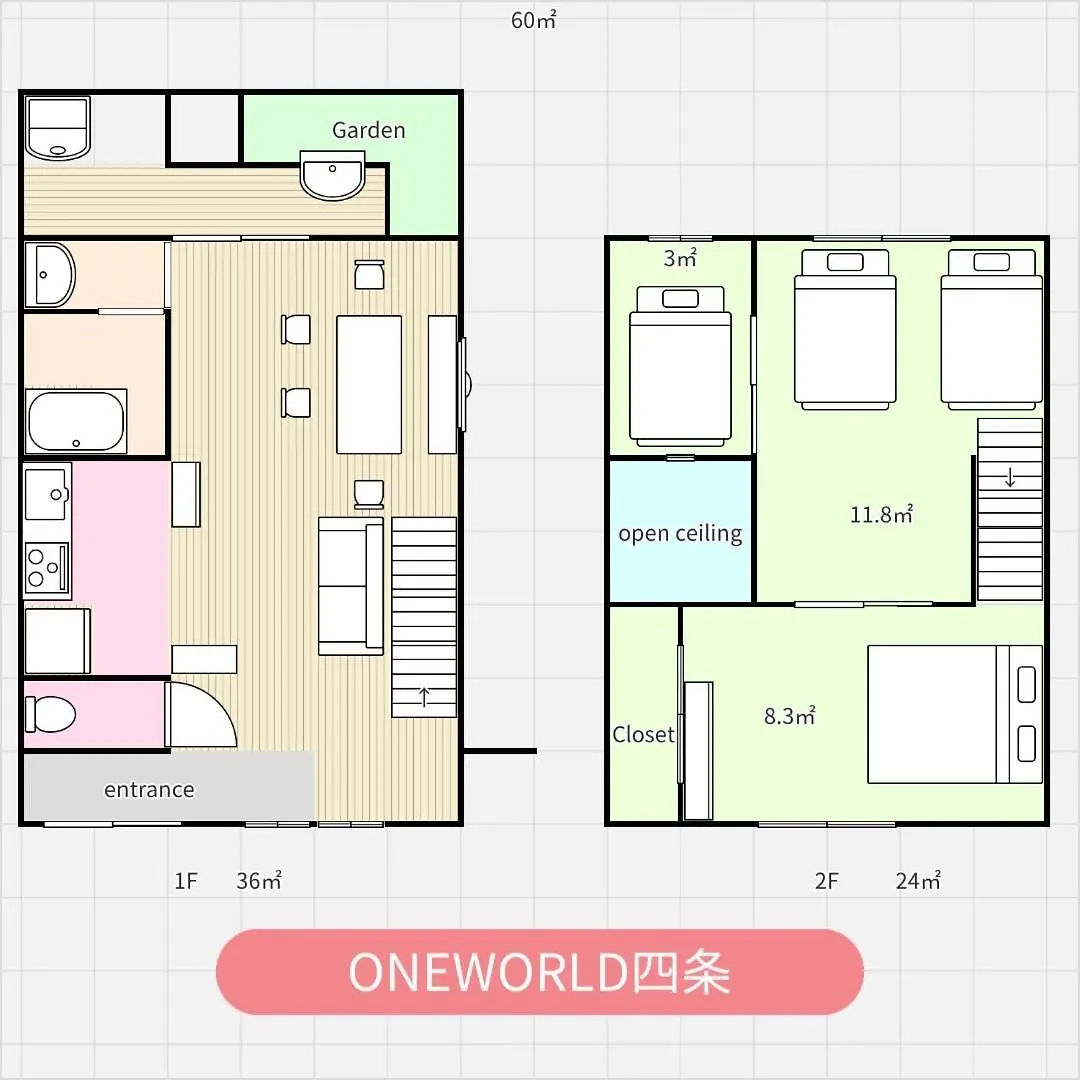 Guesthouse Oneworld Shijo四条京町屋 京都市